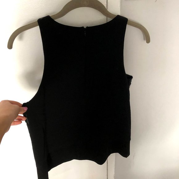 Sparkly black sleeveless top - Picture 2 of 2
